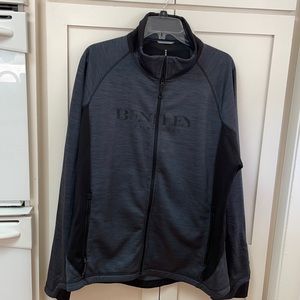Mens Dark Charcoal Elevate Bentley Zip up Jacket